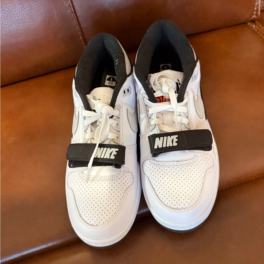 Nike White and Black Athletic Shoes